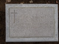 Struma Military Cemetery - Priest, Roger